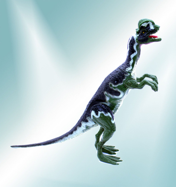 Jurassic Park Dilophosaurus Figur (Kenner 1993) | hoppla-stuff.de